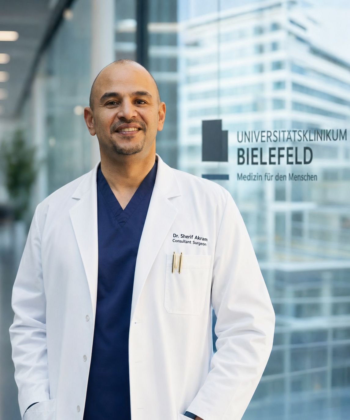 Dr. Sherif Akram Metwalli - Consultant Robotic and Visceral Surgeon at Klinikum Bielefeld Germany